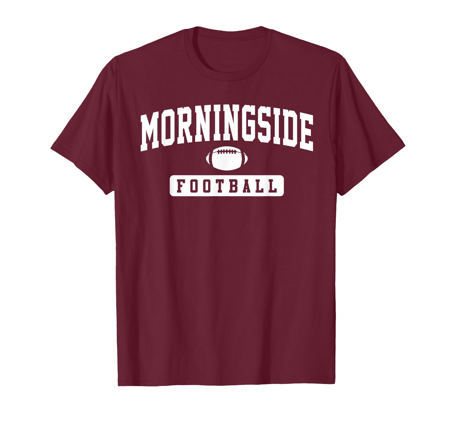 Morningside College Football Arch Vintage Design Men Women T-Shirt
