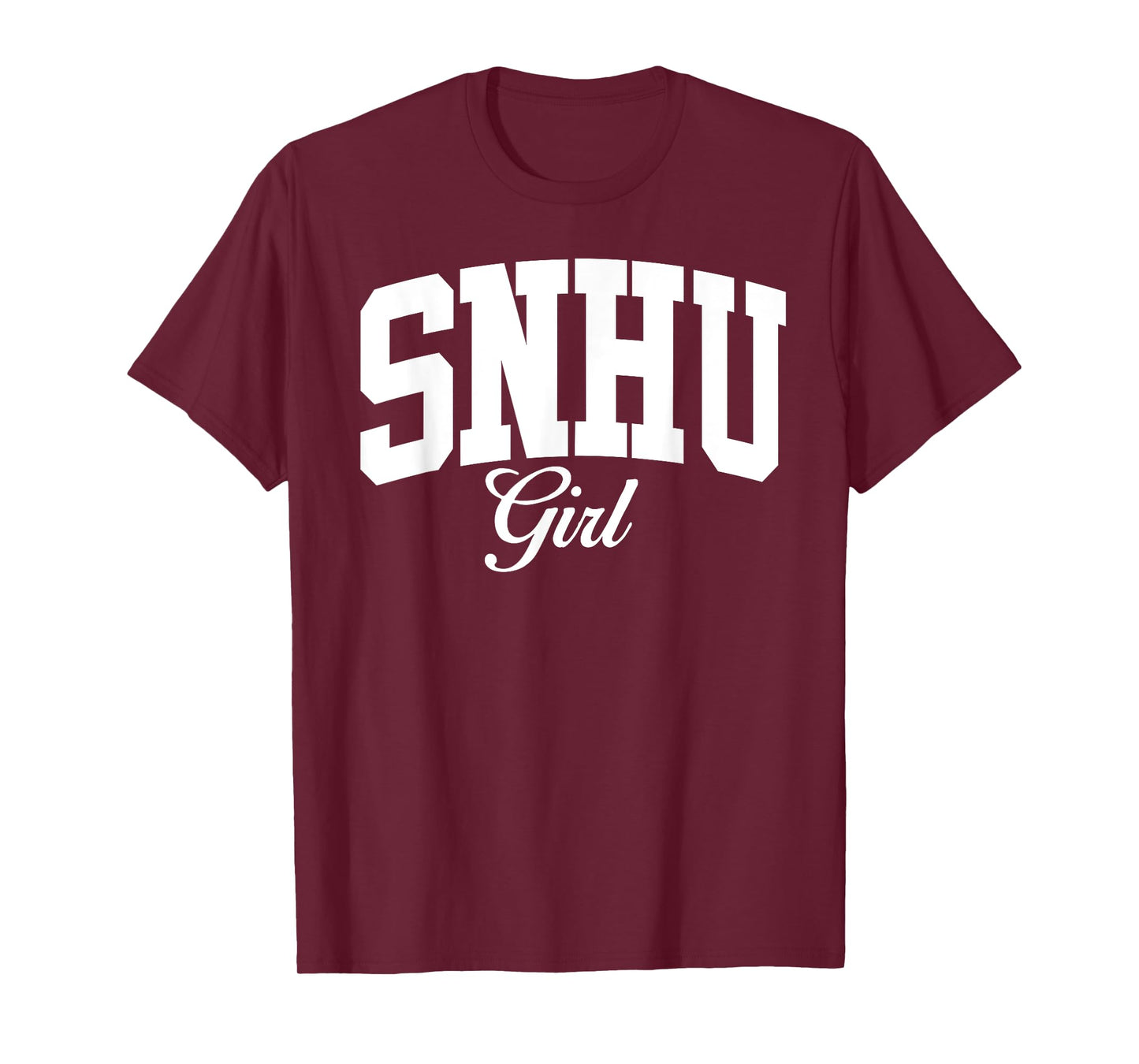 SNHU SNH University Girl Arch Vintage Design for Women Girls T-Shirt