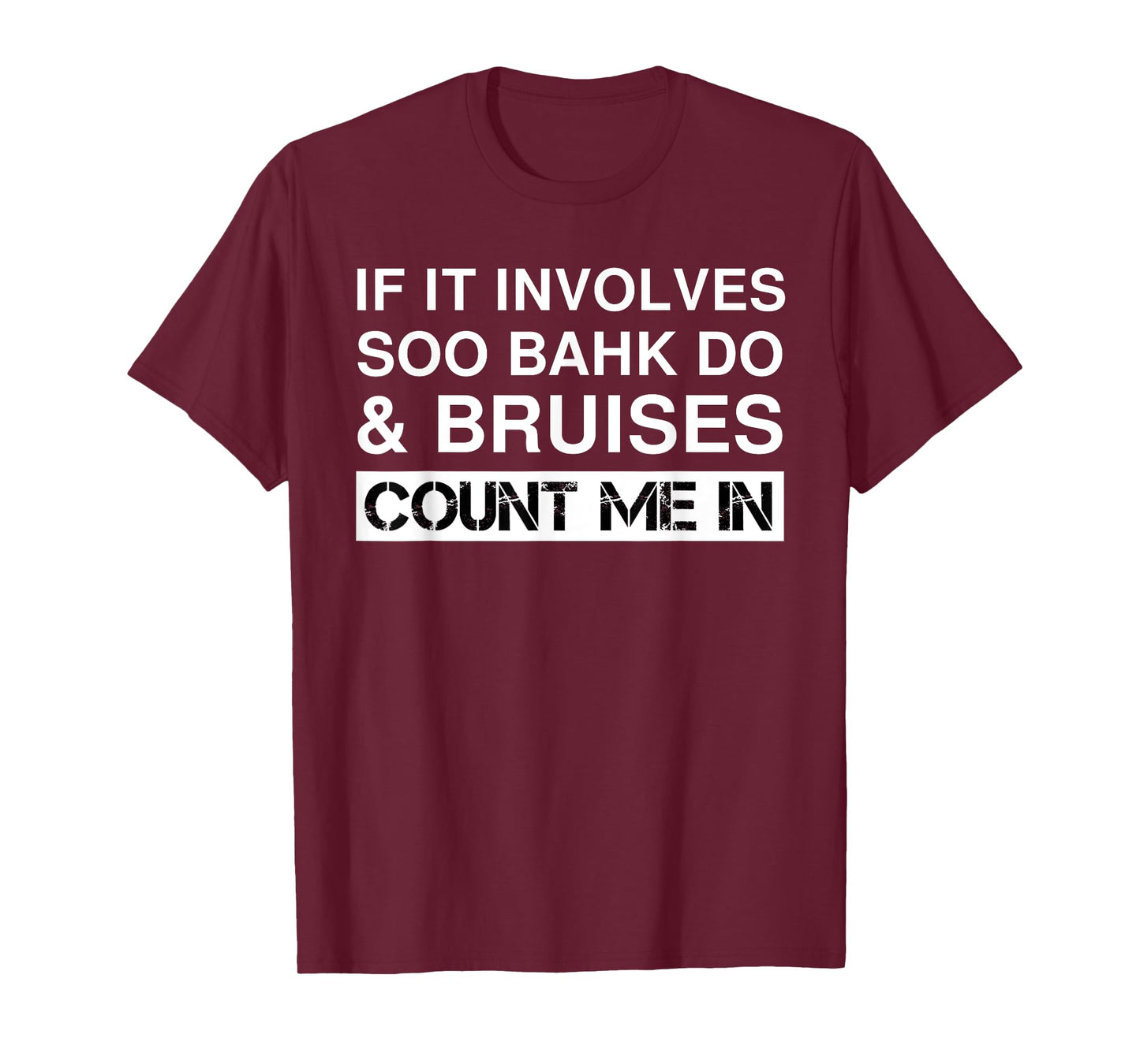 Funny Soo Bahk Do Fighter Fighting Martial Arts T-Shirt