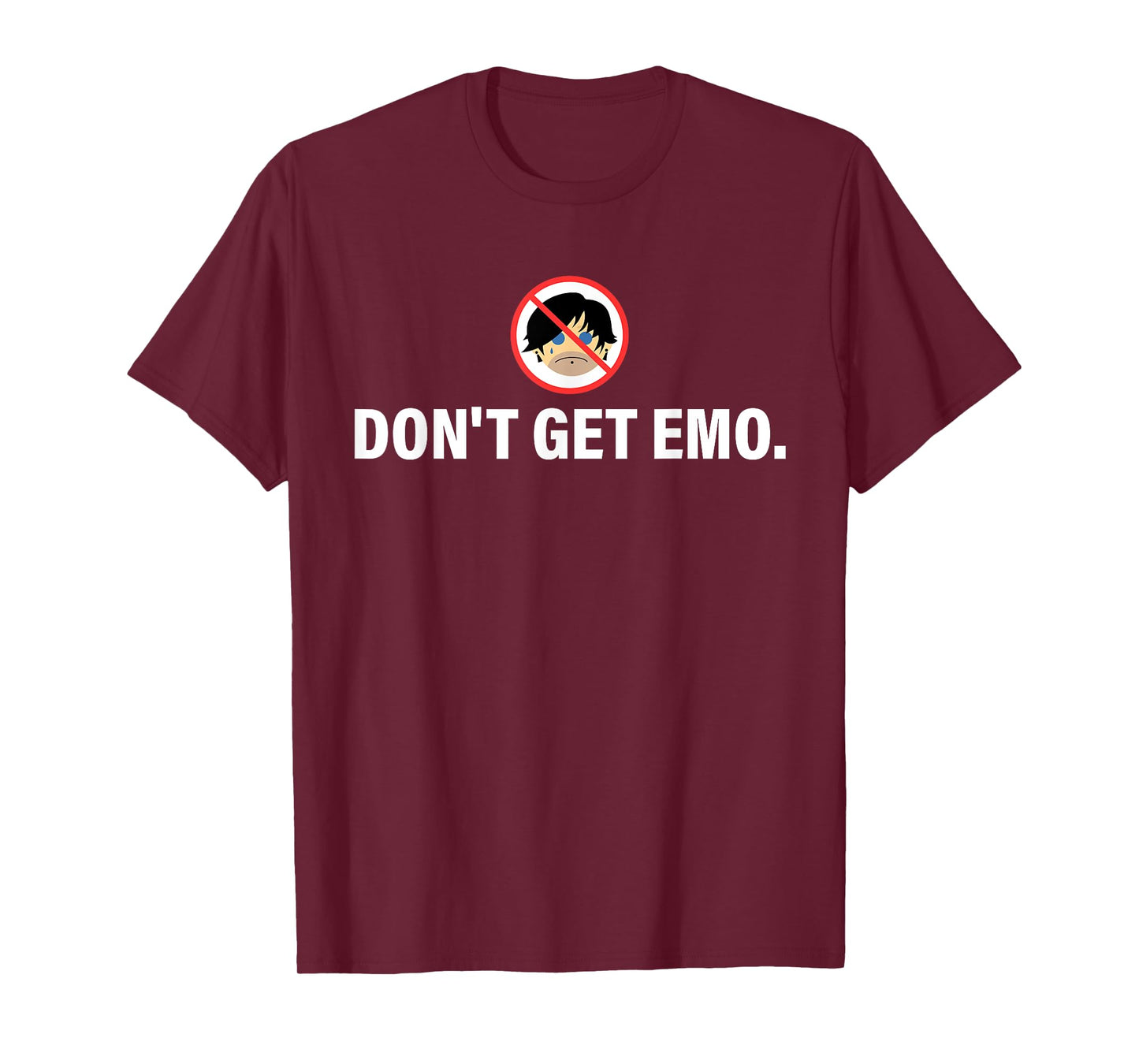 Don't Get Emo Humor Music T-Shirt