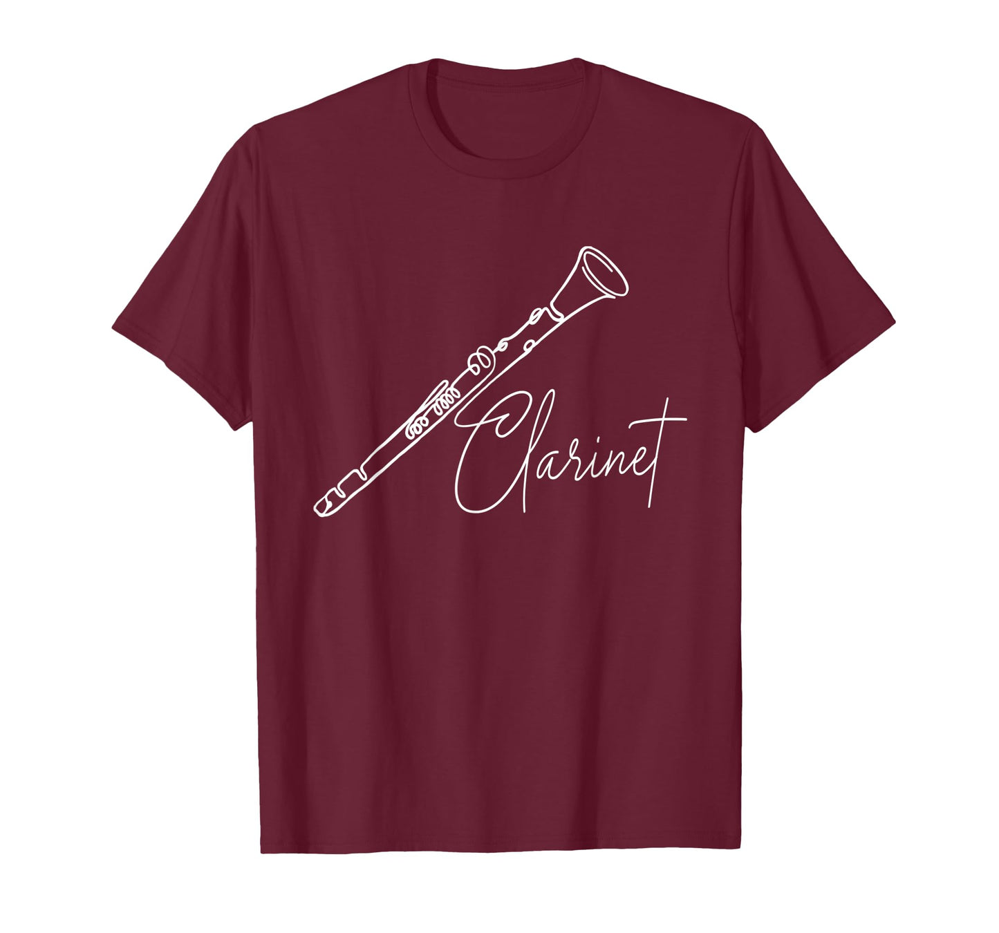 Clarinet - Clarinetist Music Lover Marching Band T-Shirt