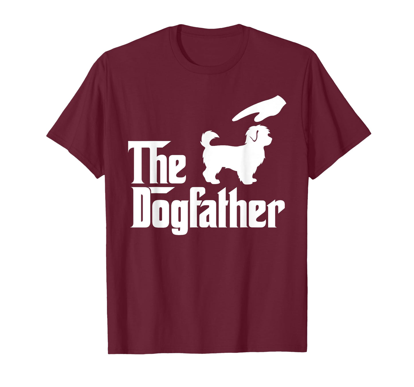 Maltipoo Dog Dad The DogFather Funny Dogs Lovers Men Women Girls Kids T-Shirt