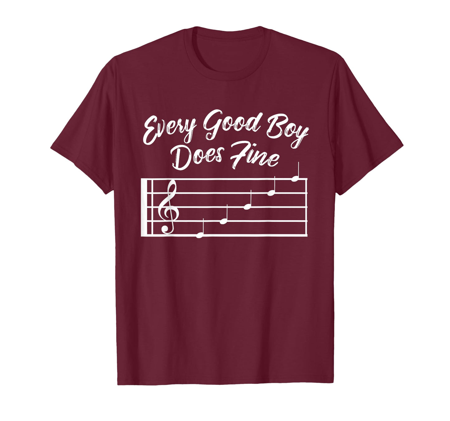 Every Good Boy Does Fine Music T-shirt