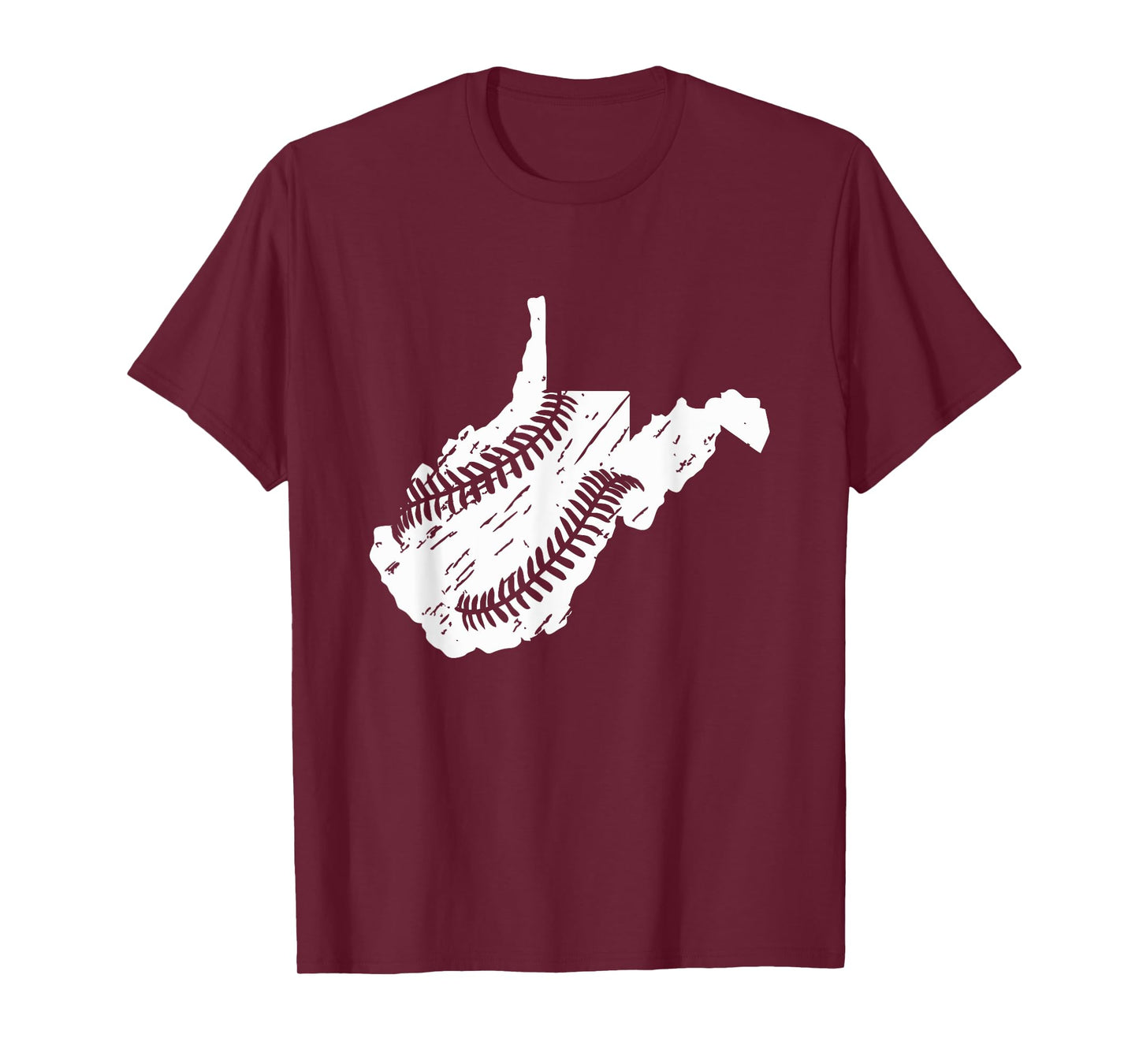 West Virginia Baseball Laces T-shirt for men, women, kids