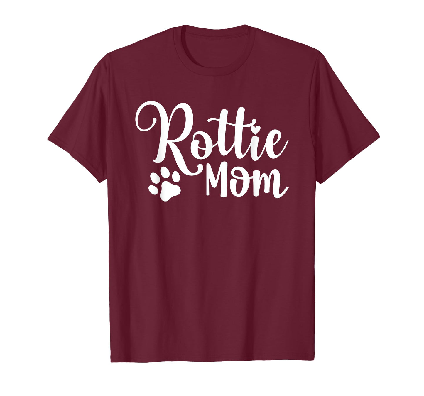 Rottie Mom Rottweiler Dog Funny Rottie Mama Men Women T-Shirt