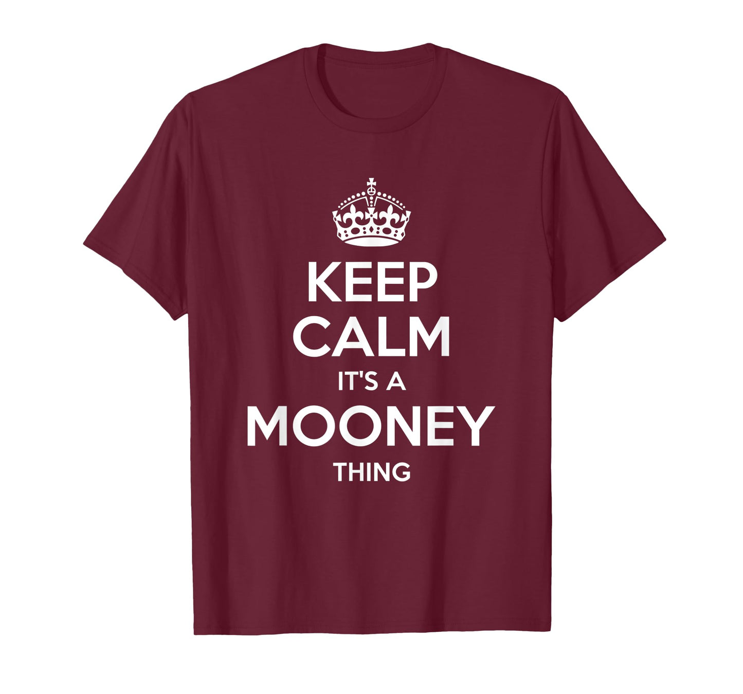 MOONEY Surname Funny Family Tree Birthday Reunion Gift Idea T-Shirt