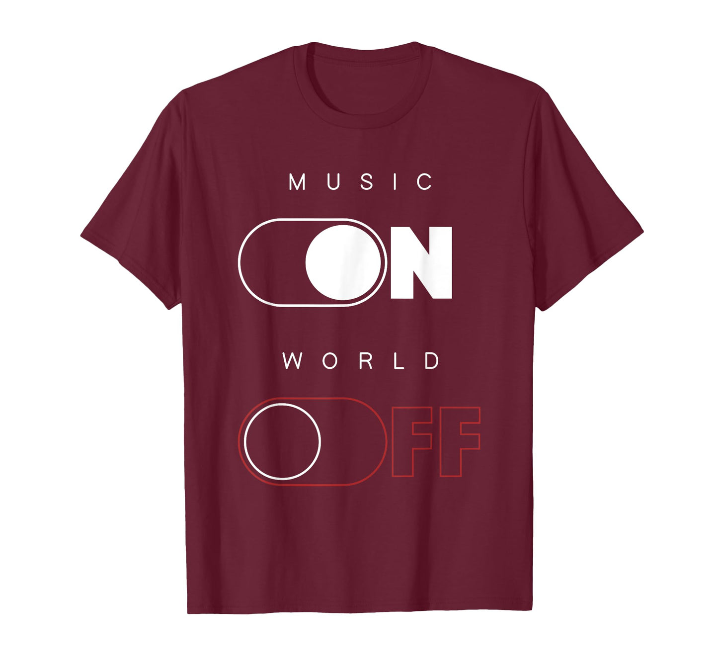 Music On World Off T-Shirt