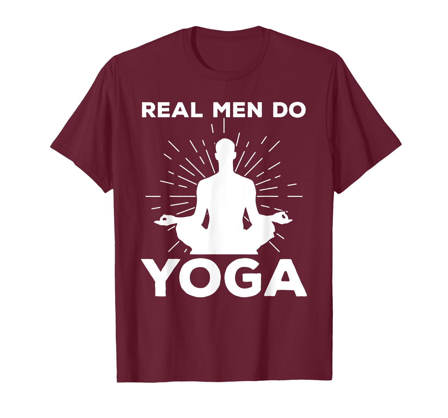 Funny Yoga Design For Men Boys Yoga Pose Meditation Lovers T-Shirt