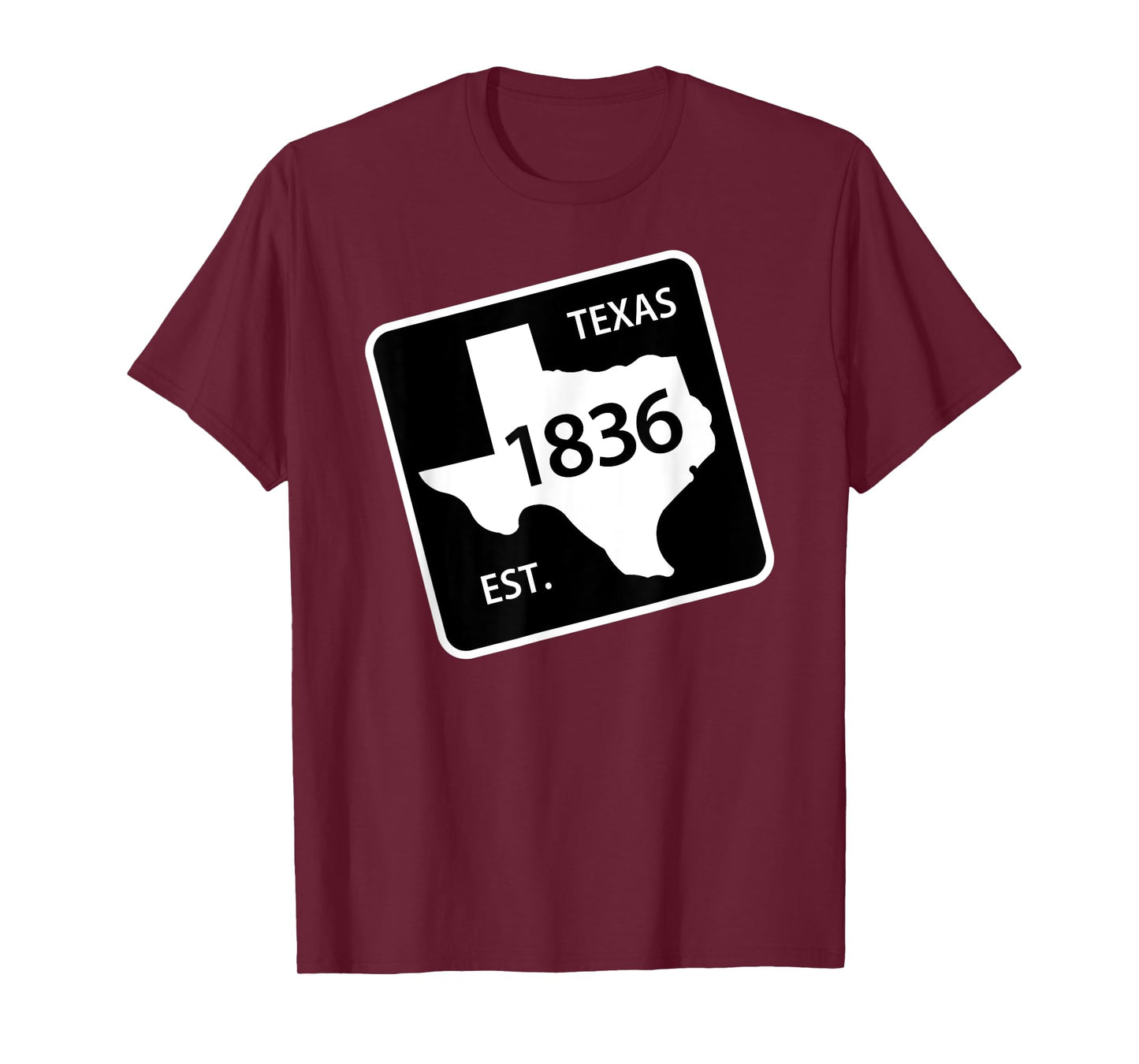 Texas Highway Sign Lone Star State Road Trip Summer T-Shirt T-Shirt for Men Women Kids