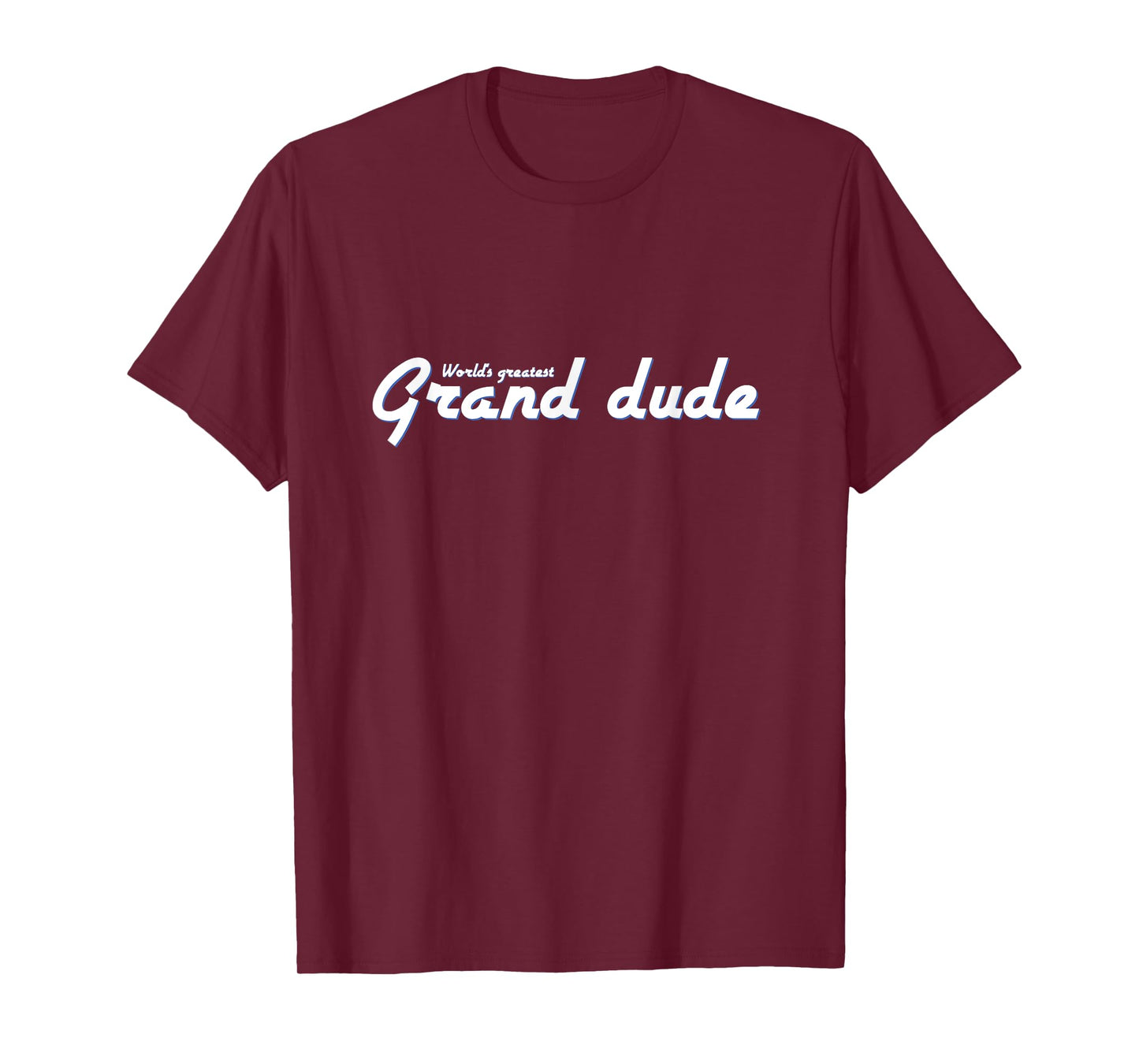 World's Greatest Grand Dude Grandfather Grandpa T-Shirt