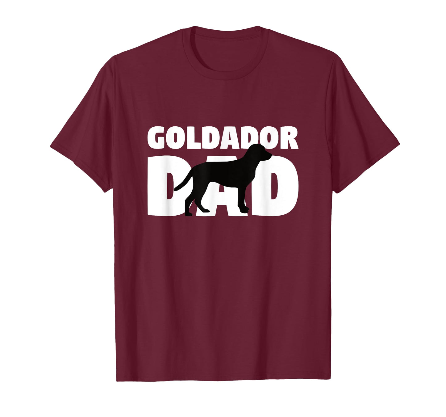 Goldador Gift for Dog Father 'Goldador Dad' Funny Goldador T-Shirt