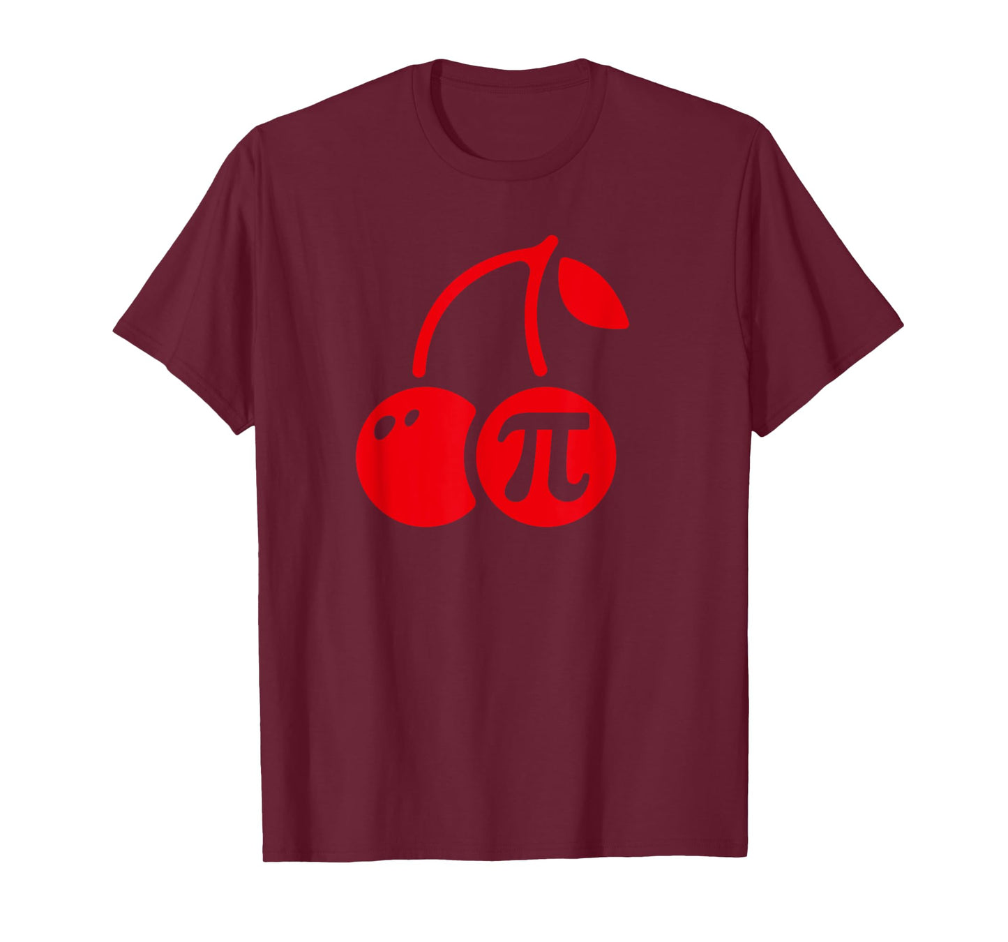 Cherry Pi Day Funny Math Nerd Pie Teacher 3.14 Men Women Girls Kids T-Shirt