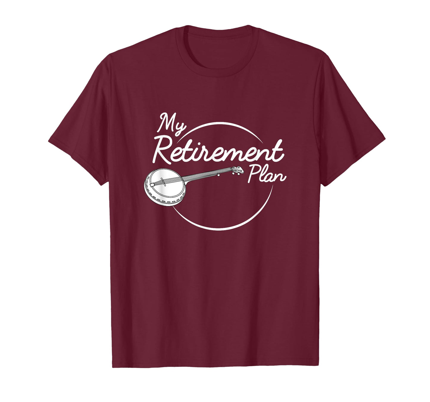 Banjo Retirement Plan Bluegrass Guitar Instrument T-Shirt