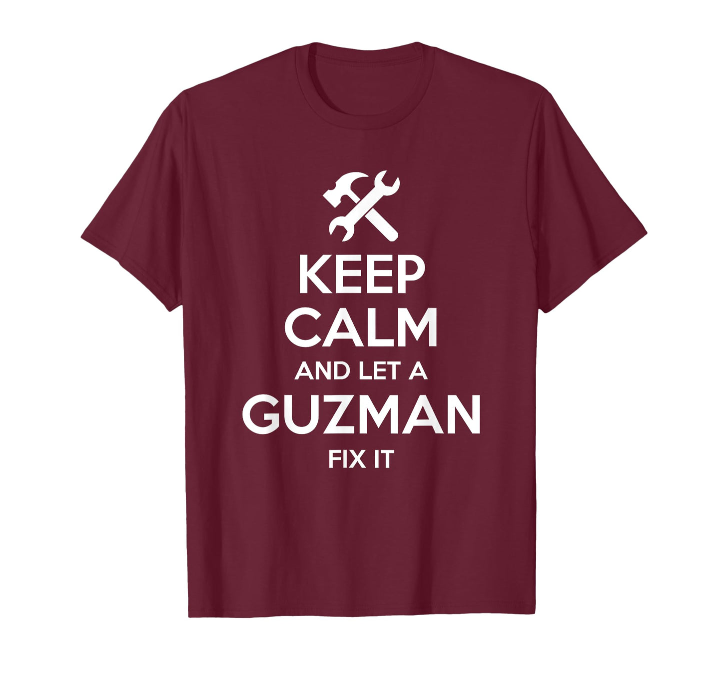 GUZMAN Funny Surname Birthday Family Tree Reunion Gift Idea T-Shirt