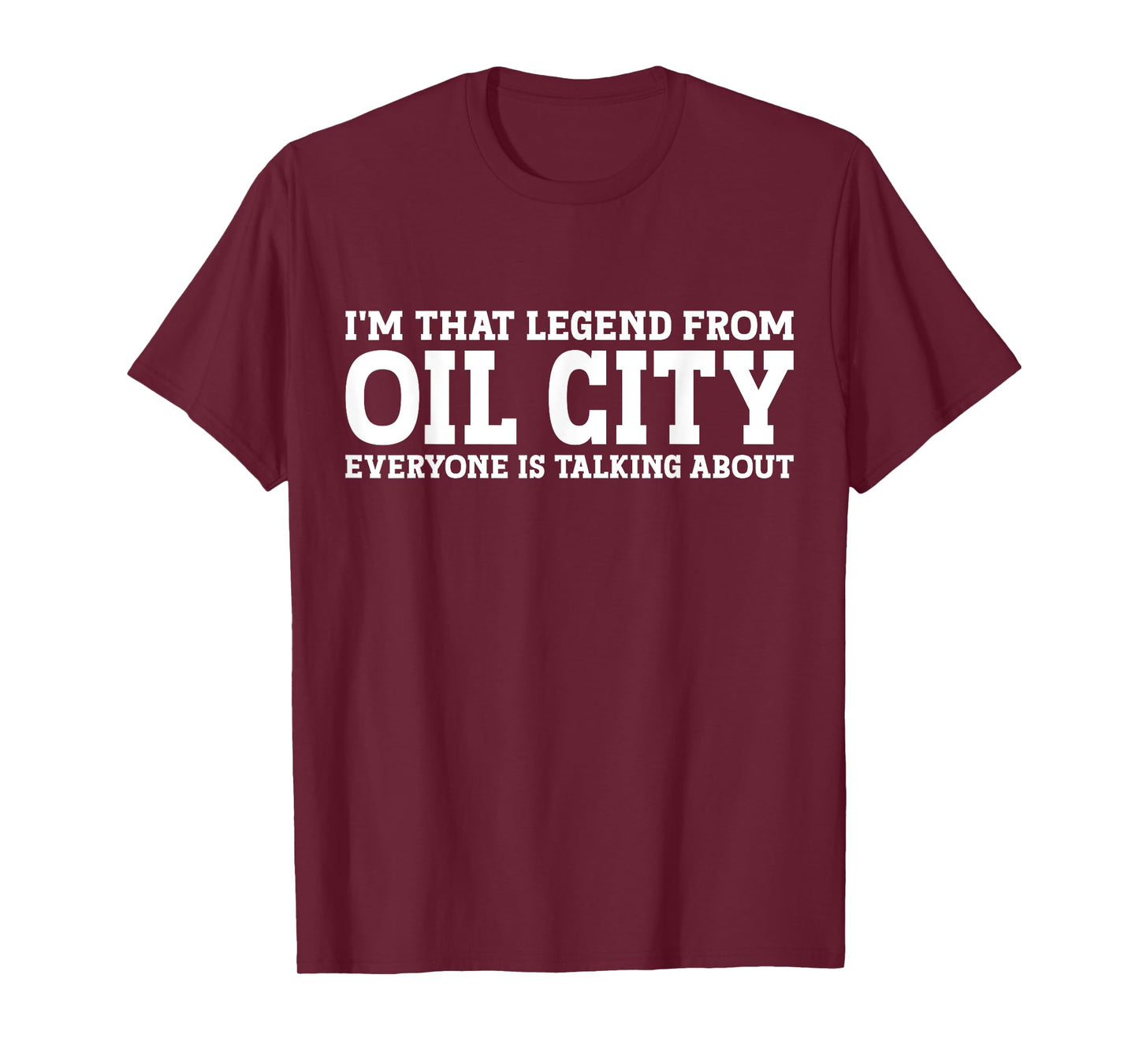 Oil City Hometown PA Pennsylvania Home Roots Funny Oil City T-Shirt