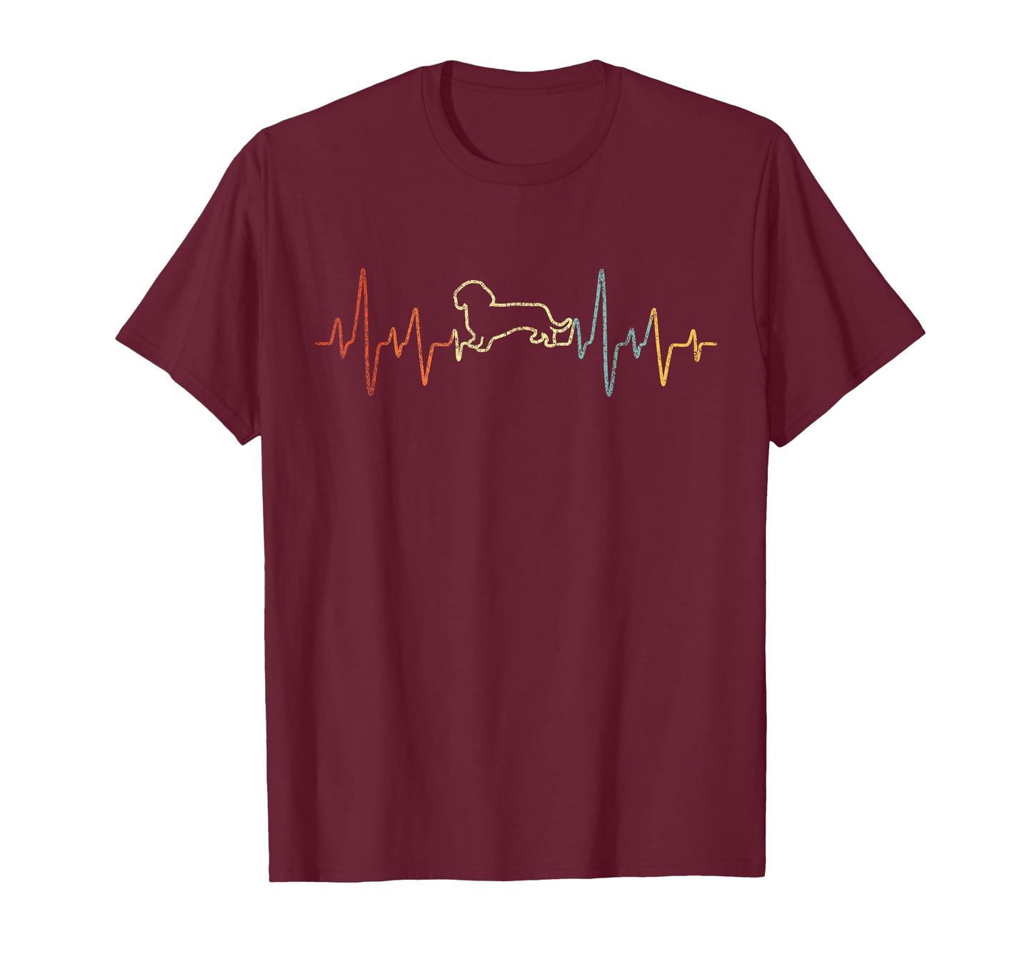 Funny Dachshund Dog Owner Wiener Retro Vintage T-Shirt for Men Women Kids