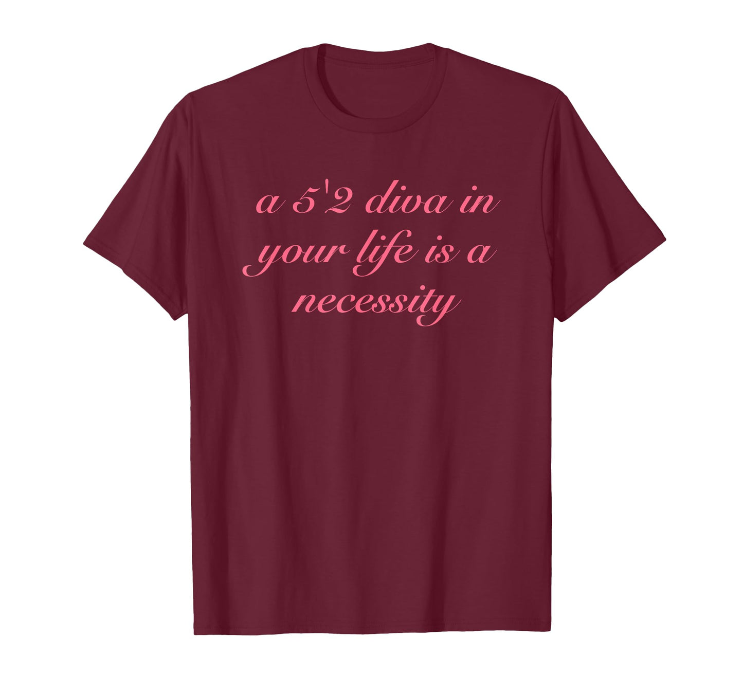 A 5'2 Diva in Your Life is A Necessity T-Shirt