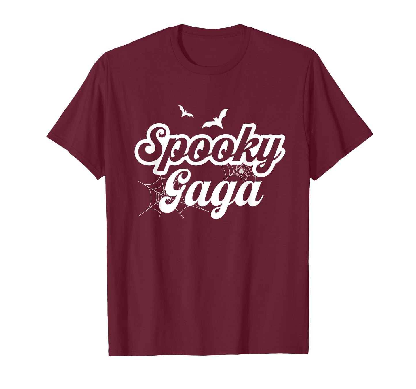 Retro Groovy Spooky Gaga Halloween Witch Mom Grandma Women T-Shirt