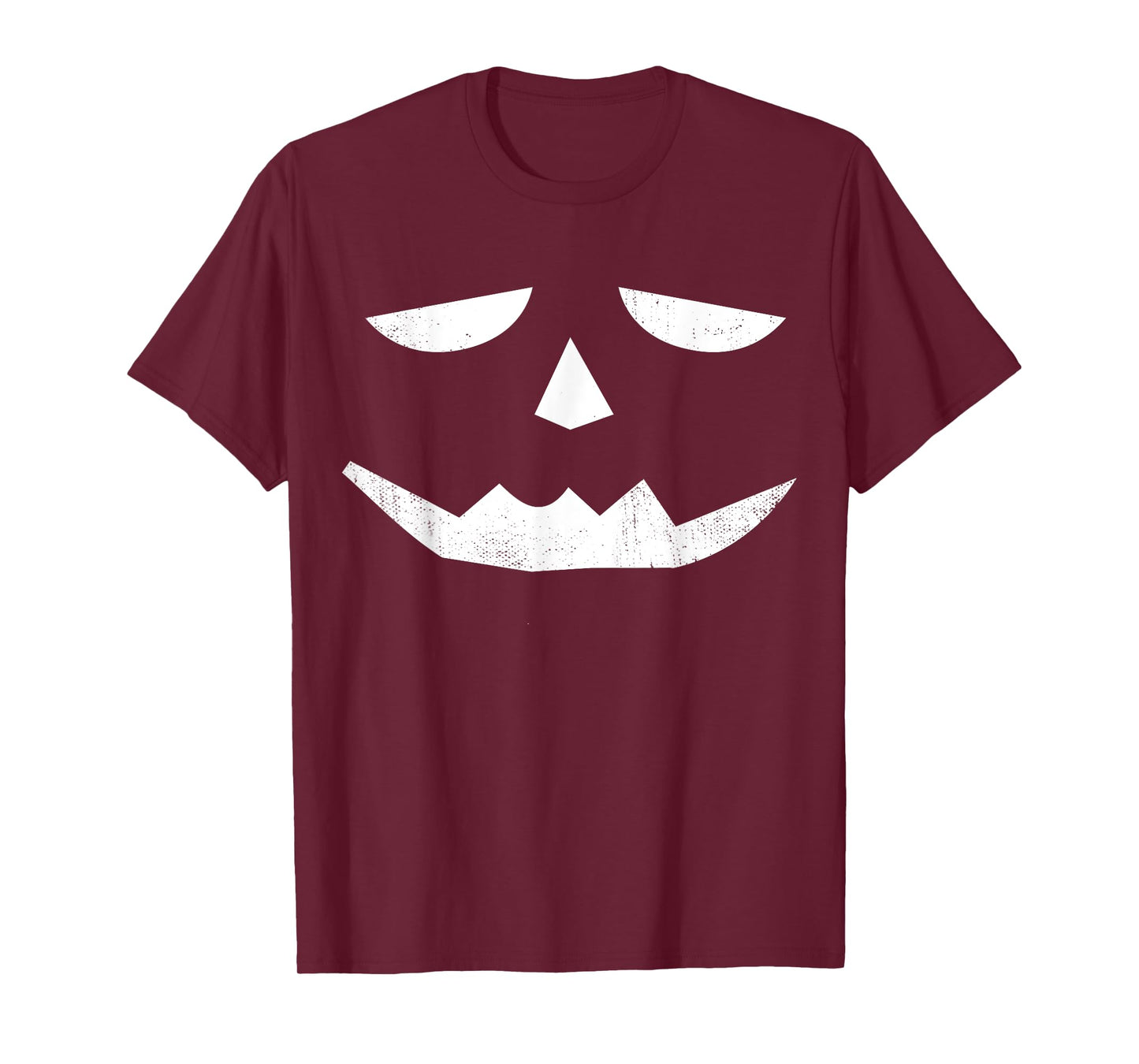 Pumpkin Face Funny Jack O Lantern Halloween Costume T-Shirt