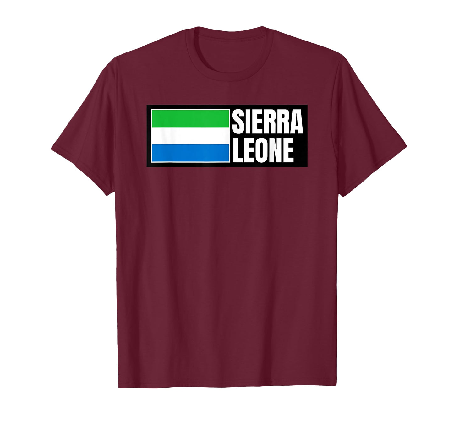 Sierra Leone Flag T-Shirt