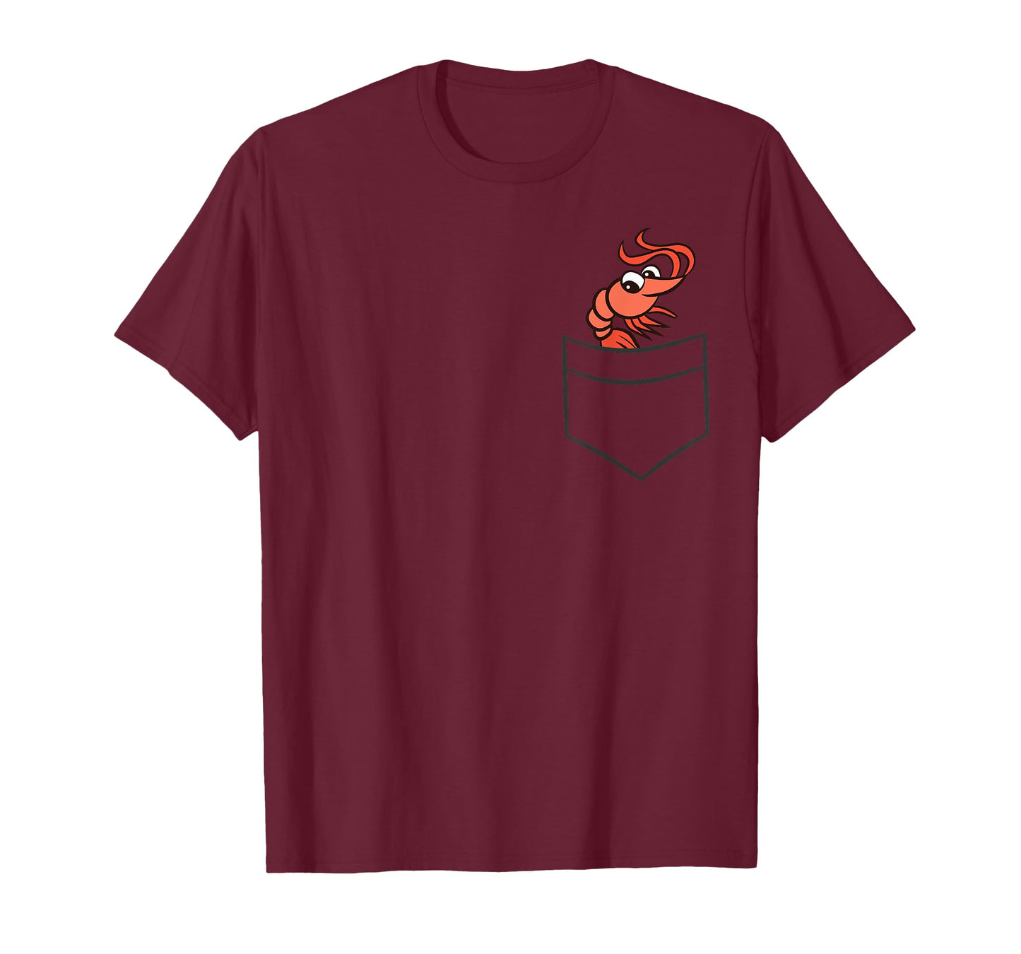 Shrimp In The Pocket Seafood Love Shrimp T-Shirt