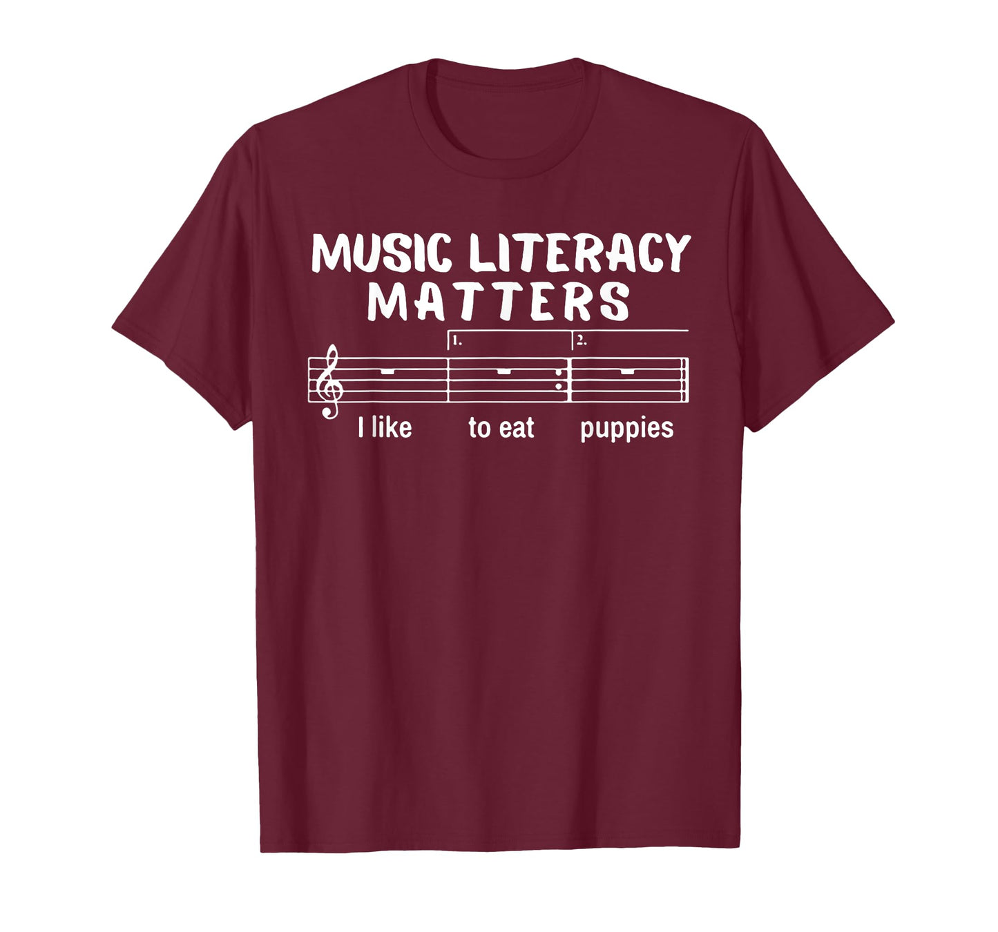 Music Literacy Matters T-Shirt