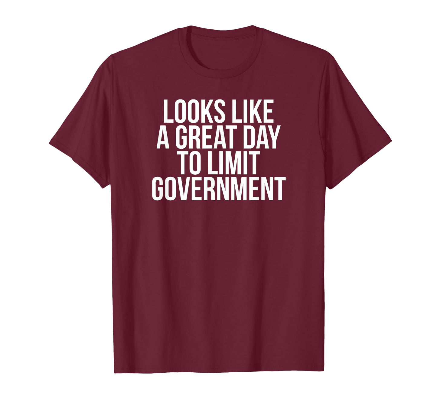 Libertarian Limit Government Anarchist Minarchist T-Shirt T-Shirt