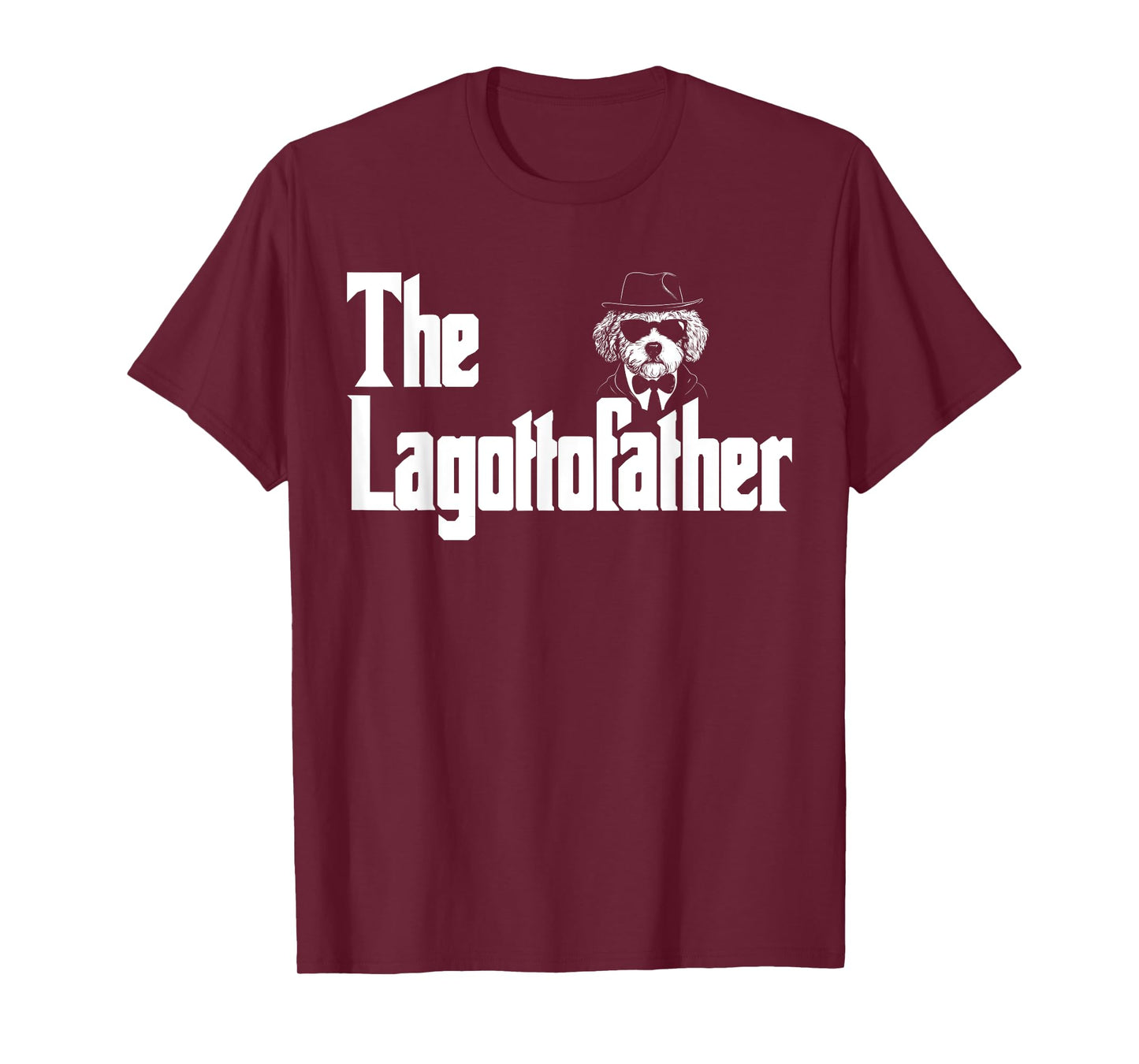 The LagottoFather Funny Lagotto Romagnolo Dog Dad Shirt Men T-Shirt