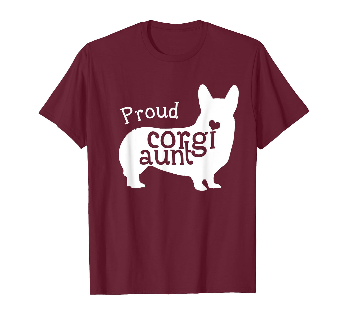 Proud Corgi Aunt Funny Mother's Day Dog Lover T-Shirt