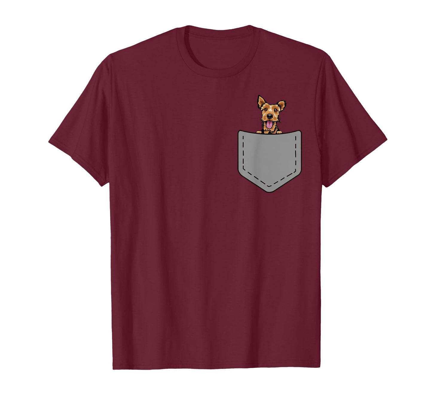 Funny Welsh Terrier Dog in your Pocket Dog lovers owners T-Shirt