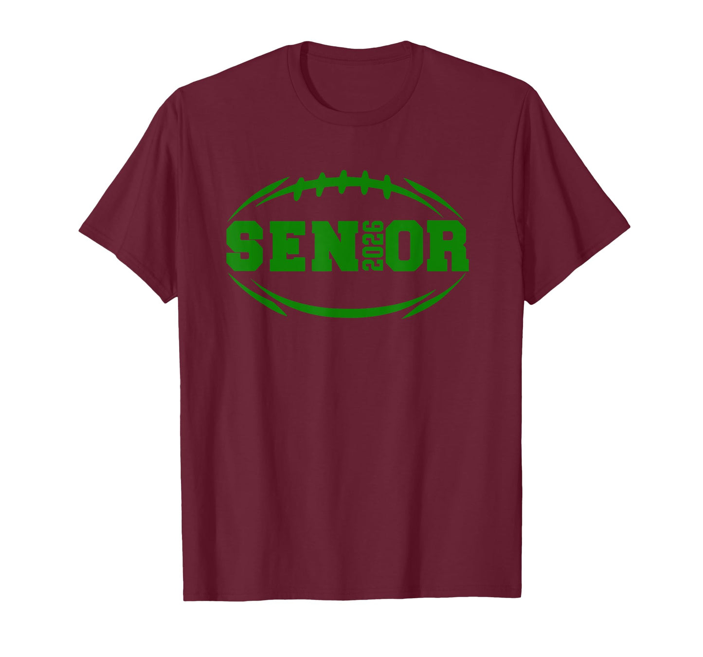Football Proud Senior 2026 Graduation Year T-Shirt