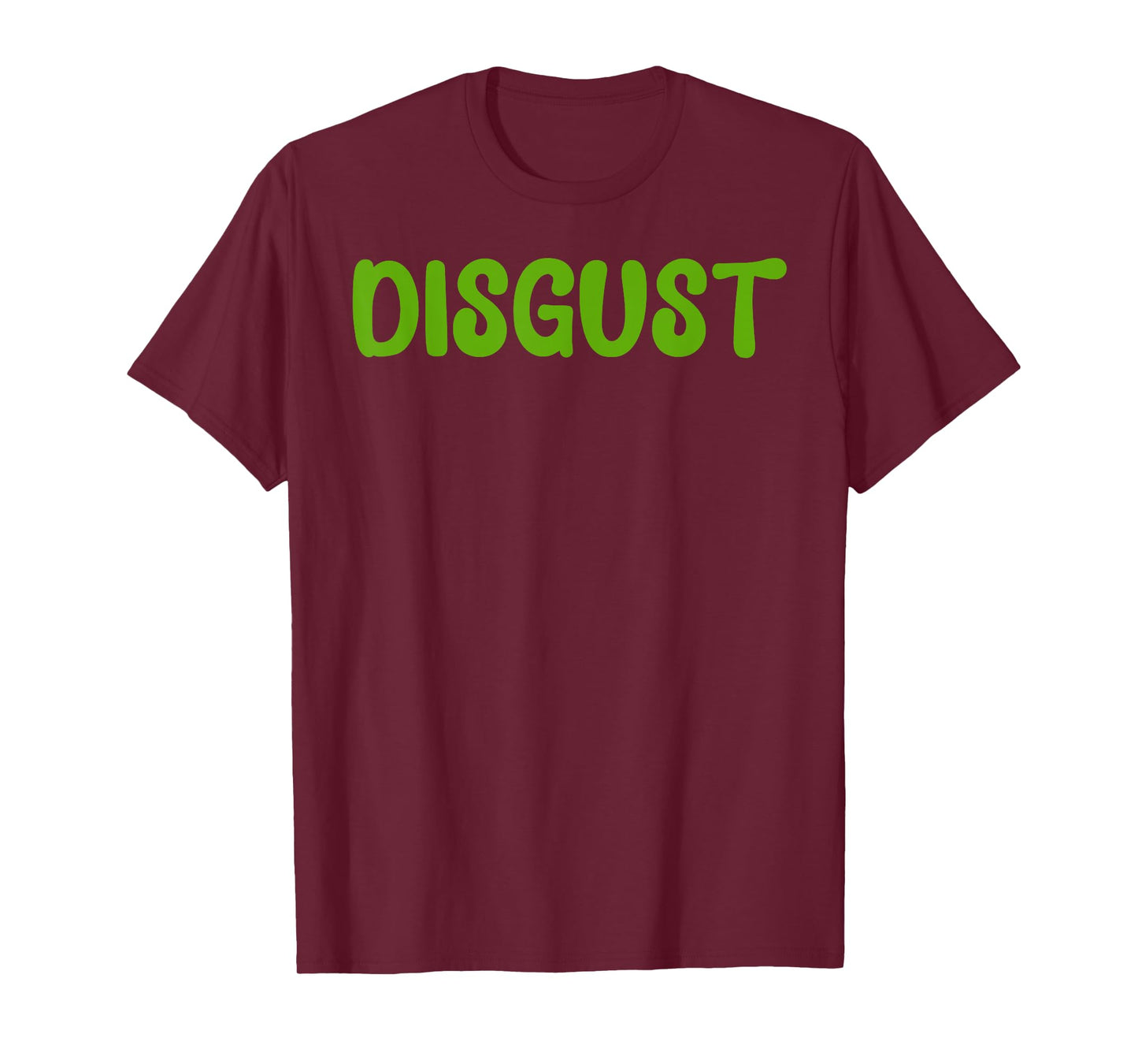 Disgust Lazy Halloween Costume Funny Last Minute Womens Kids T-Shirt