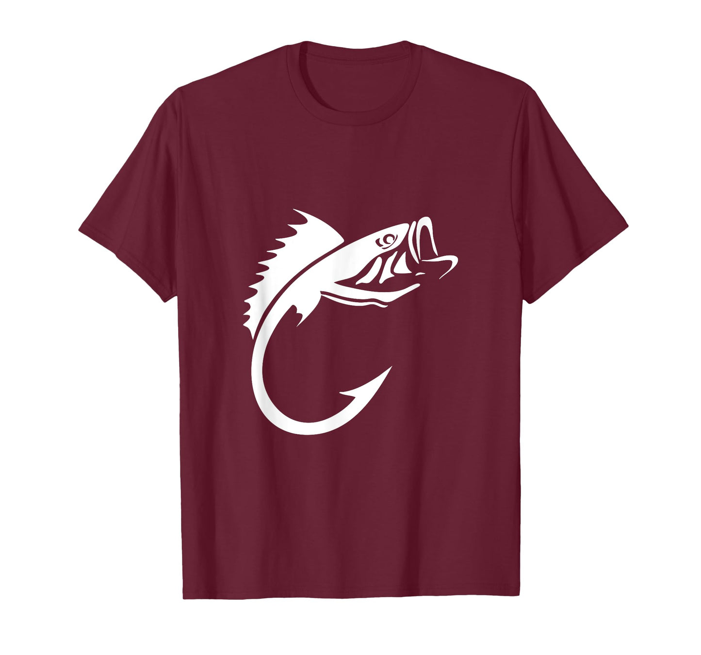 Fish Hook, Cool Fishing Lover Art T-Shirt