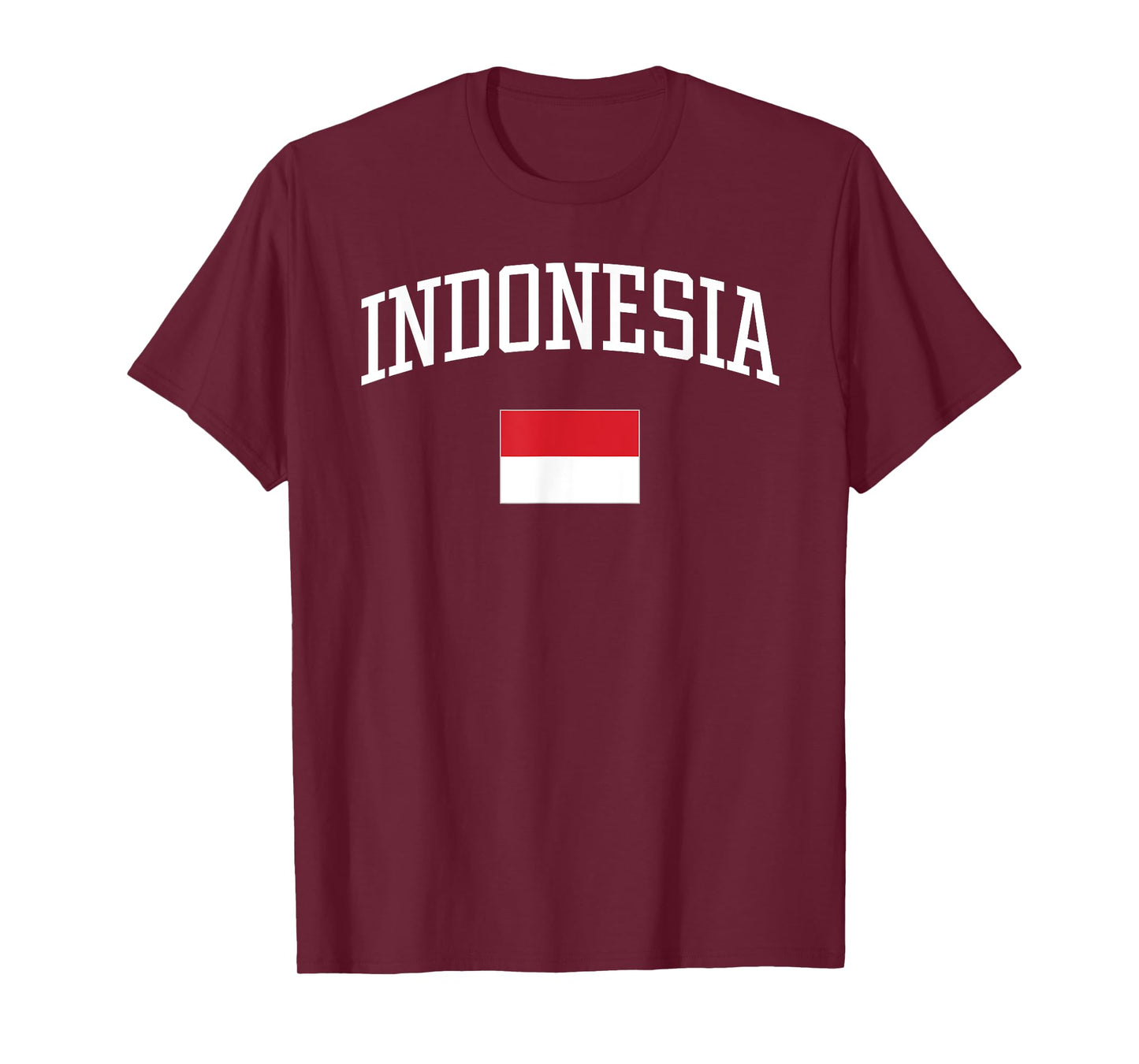 Vintage Flag of Indonesia Love Your Country T-Shirt