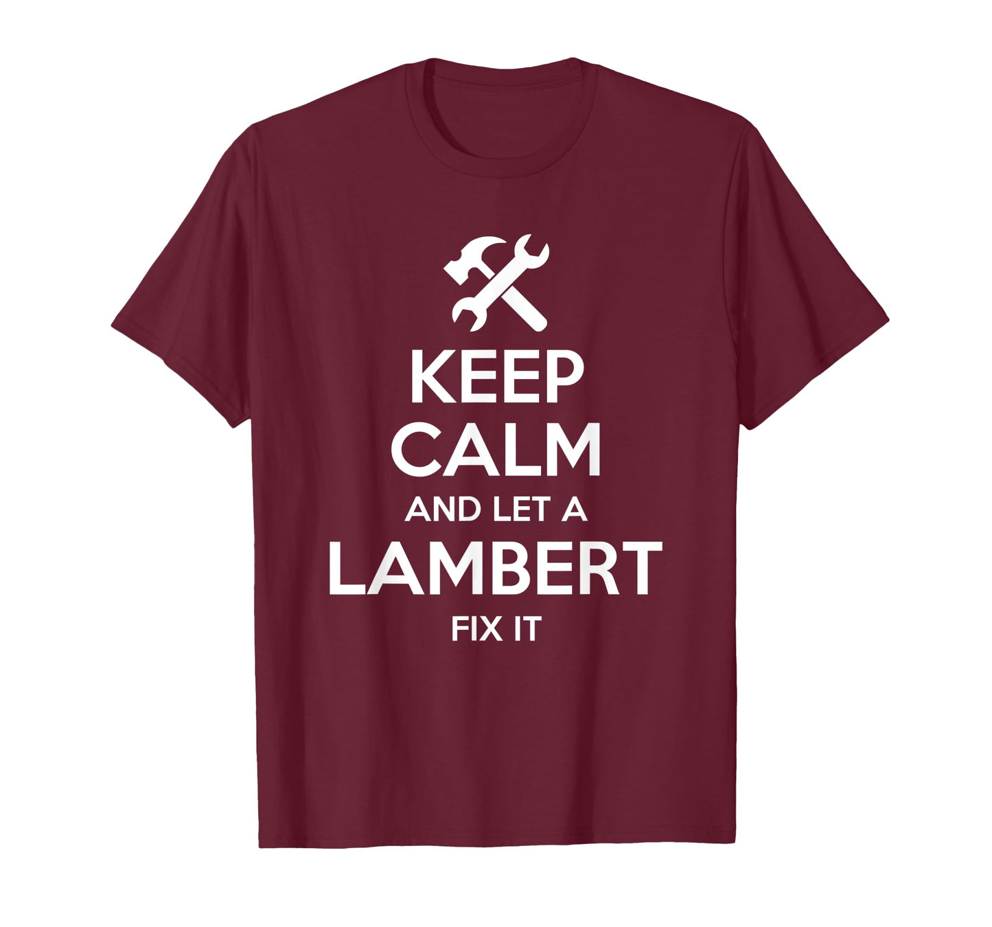 LAMBERT Funny Surname Birthday Family Tree Reunion Gift Idea T-Shirt