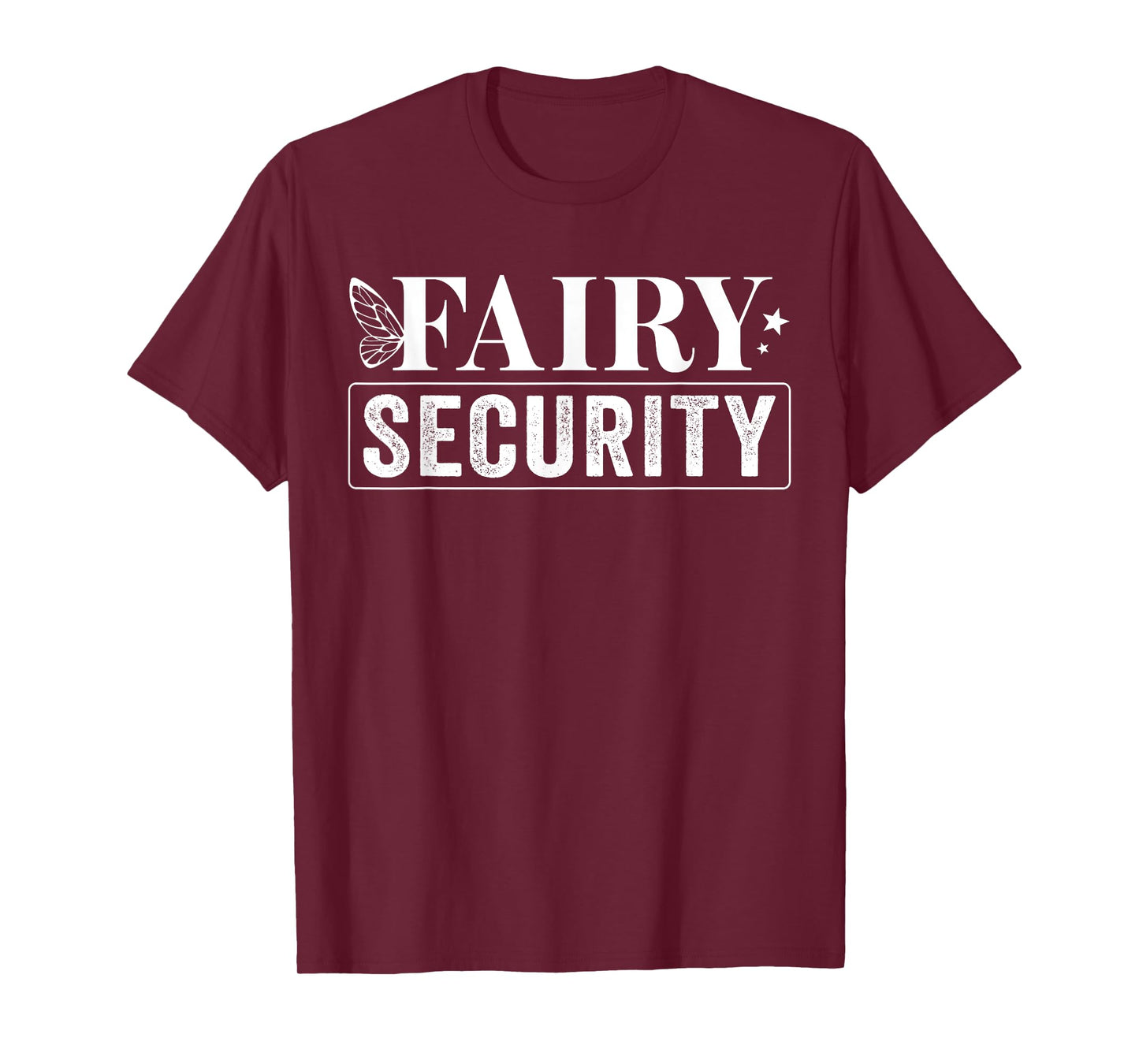 Fairy Security Birthday Halloween T-Shirt