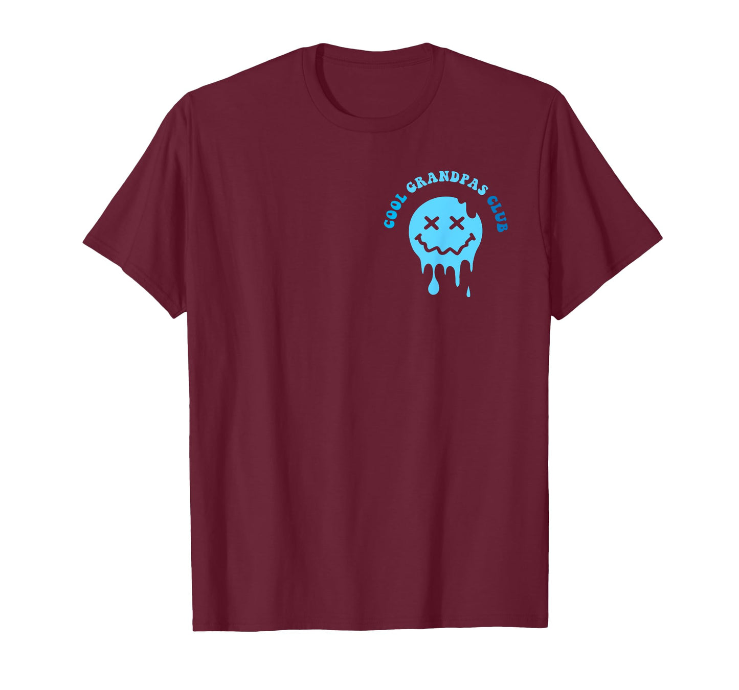 Cool Grandpas Club Shirt Father's Day Grandpa 2 Sided T-Shirt