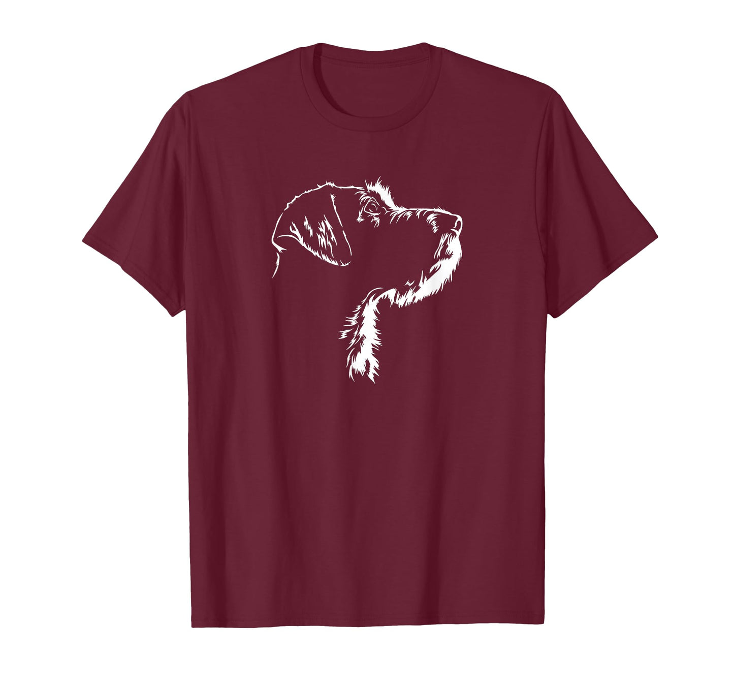 Proud Wirehaired Vizsla portrait dog mom Vizsla hunting dog T-Shirt for Men Women