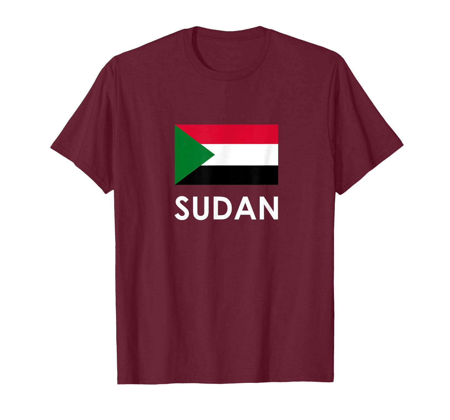 SUDAN Flag T Shirt T-Shirt
