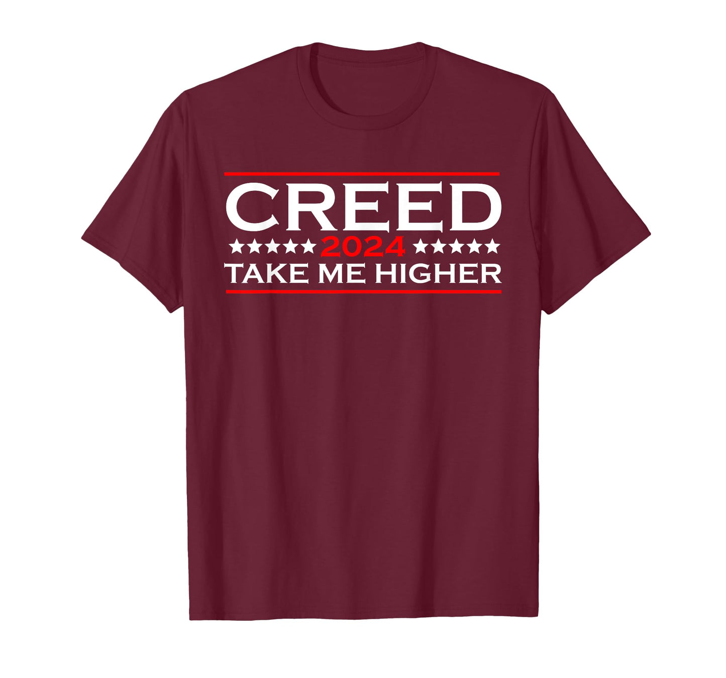 Creed '24 Take Me Higher Flag Usa America, Creed 2024 T-Shirt
