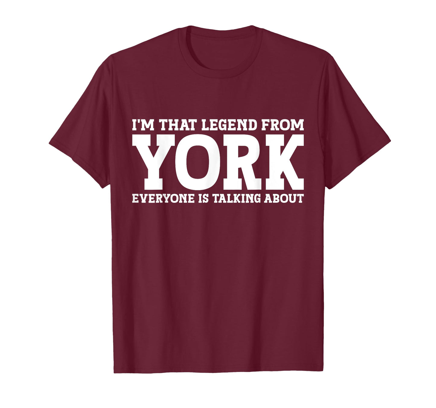 York Hometown SC South Carolina Home Roots Funny City York T-Shirt
