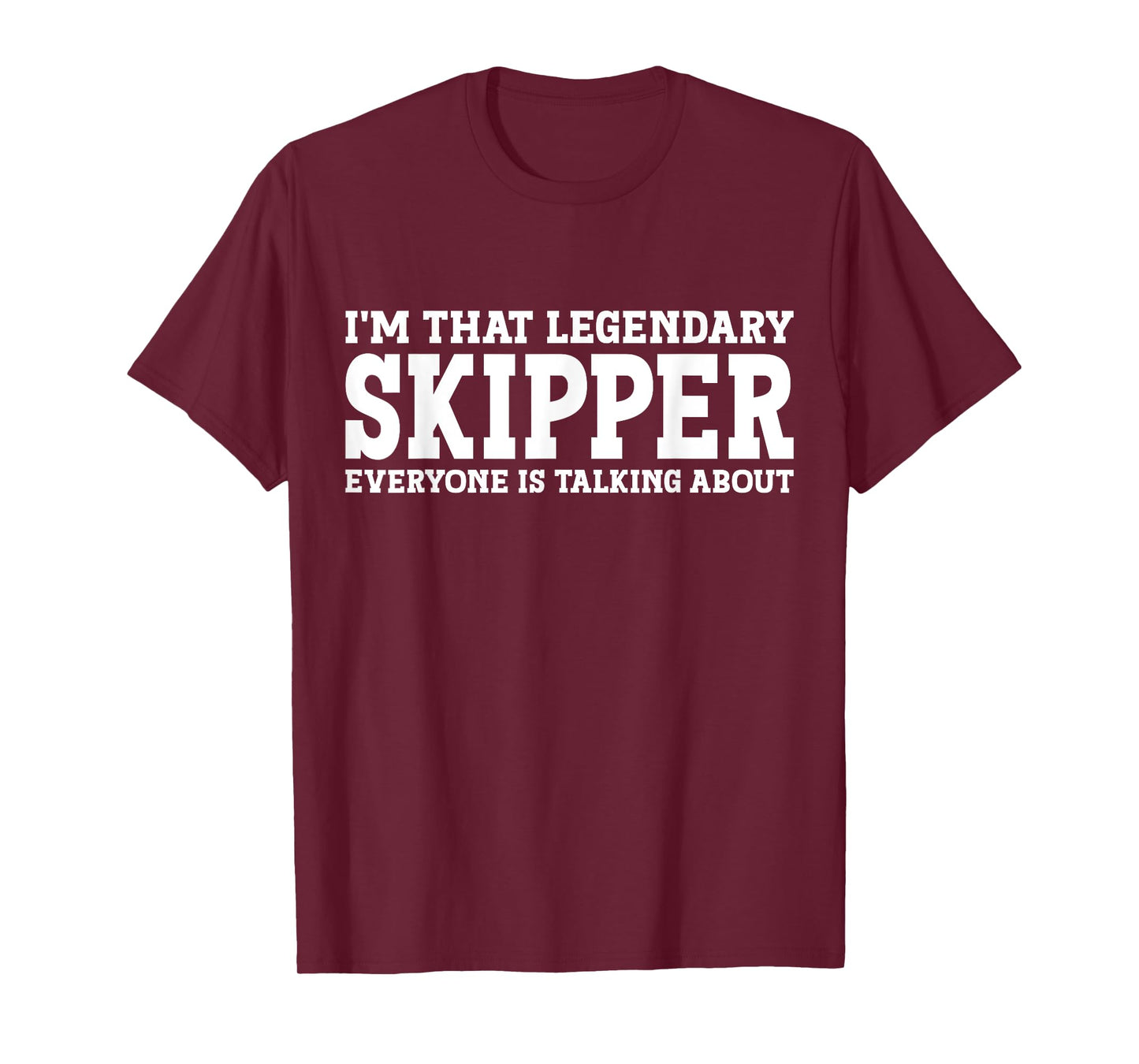 Skipper Surname Funny Team Family Last Name Skipper T-Shirt