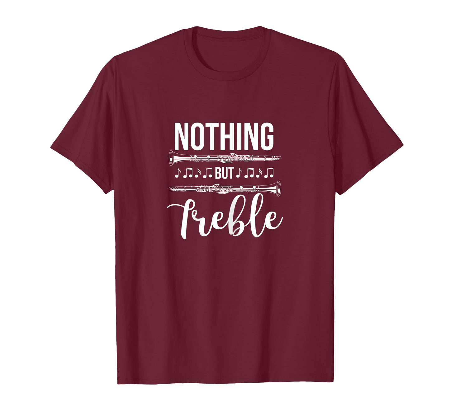 Womens Flute Funny Marching Band Apparel Gift T-Shirt