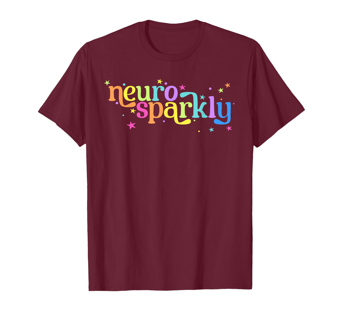 Retro Neurodivergent Neuro Autism Spectrum ADHD T-Shirt