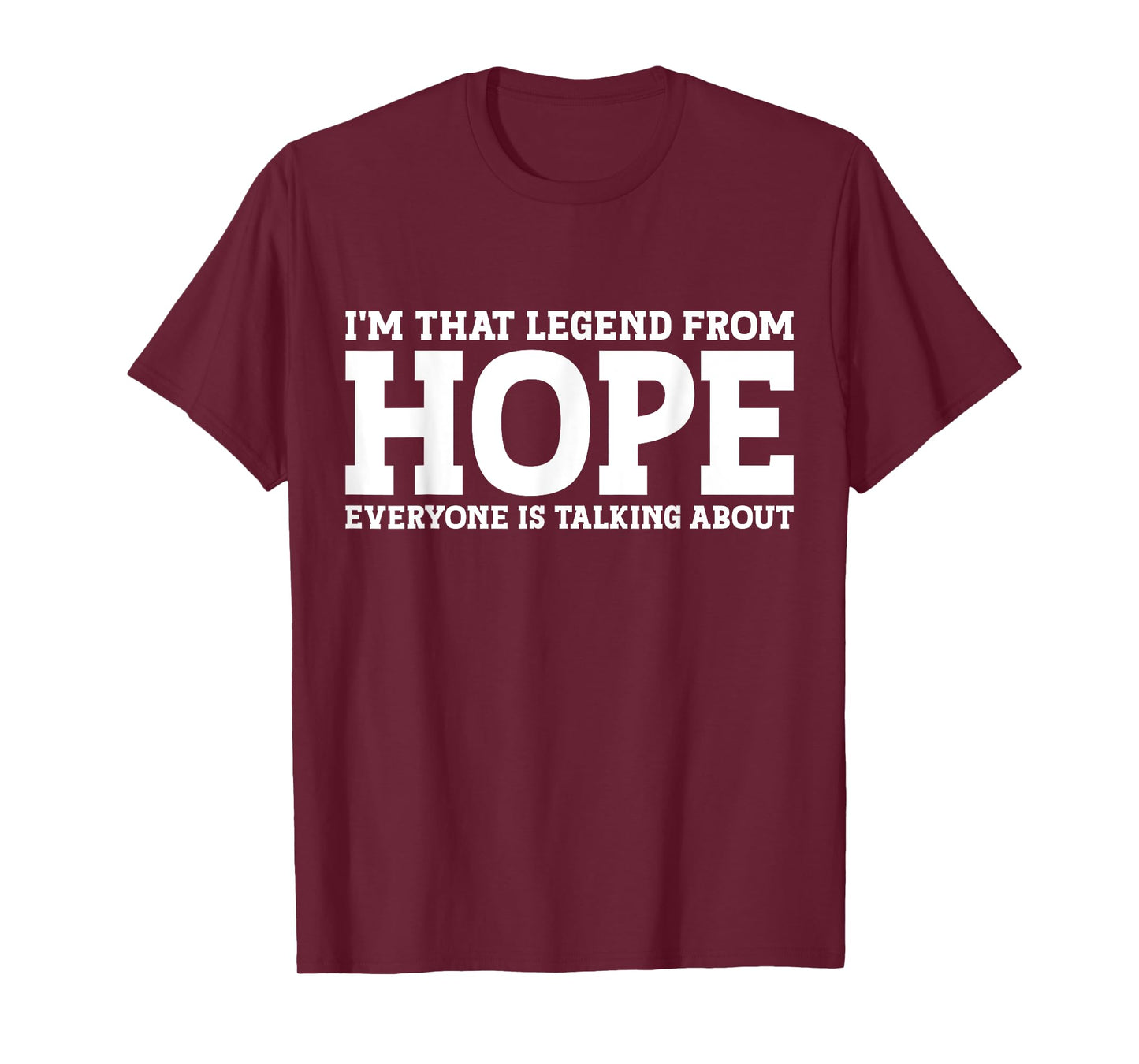 Hope Hometown AR Arkansas Home Roots Funny City Hope T-Shirt