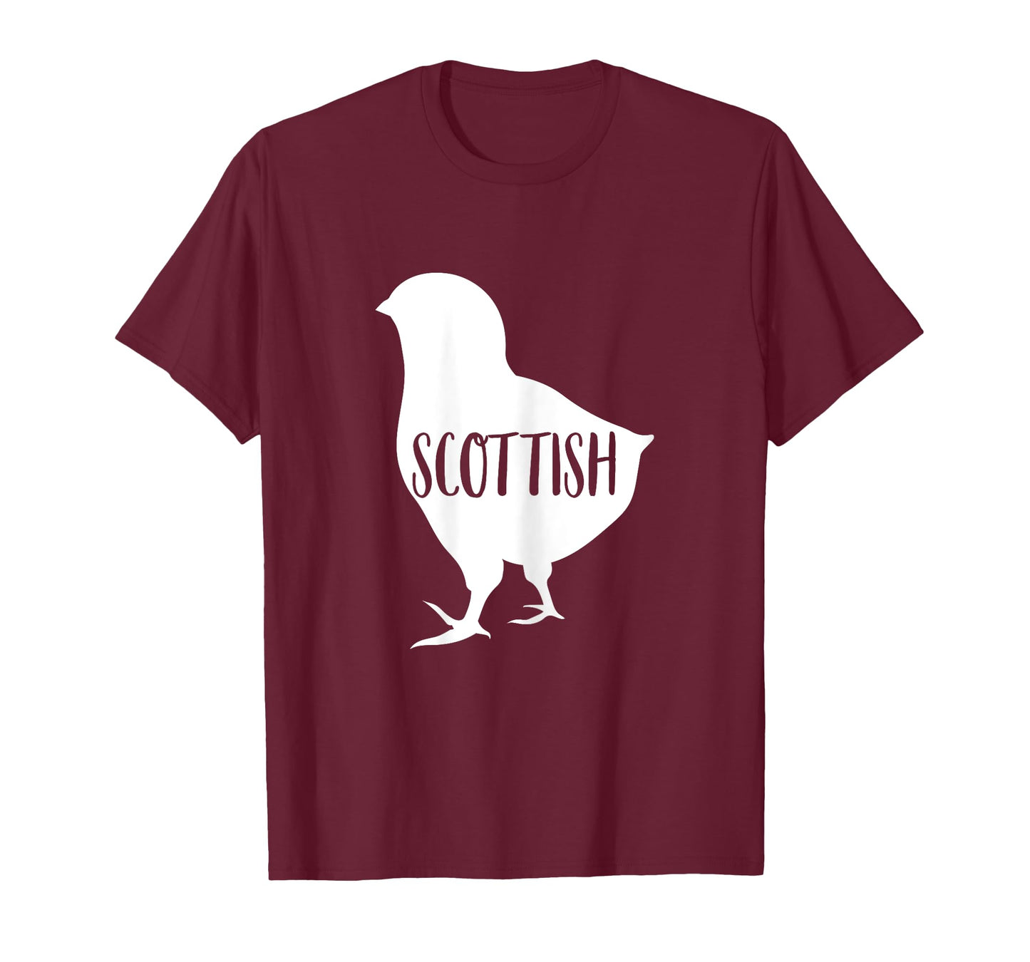 Girls Scottish Chick Funny Women Home Country T-Shirt