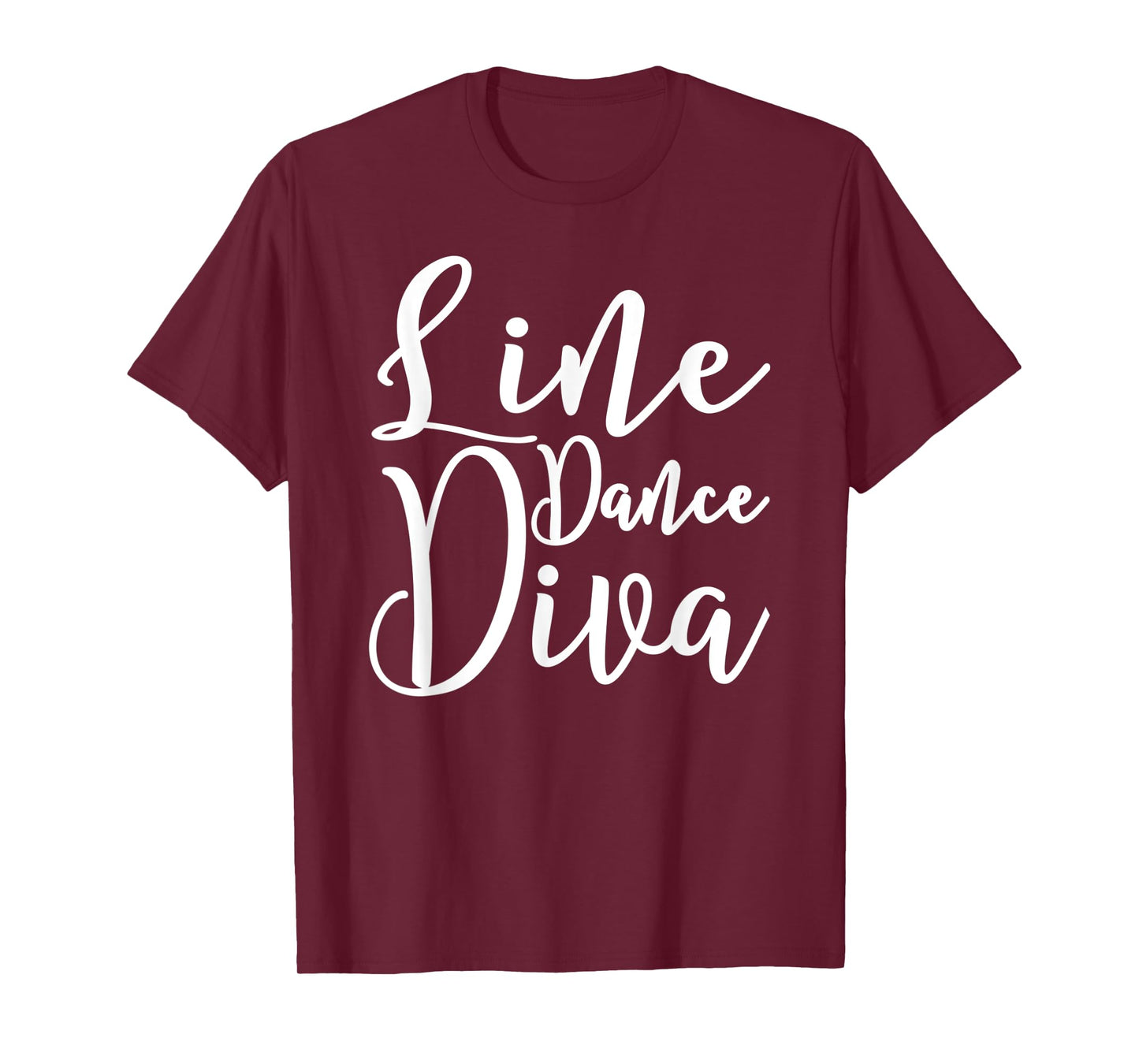 Line Dance Diva T-Shirt. Cute Line Dance Tee Shirt Gift
