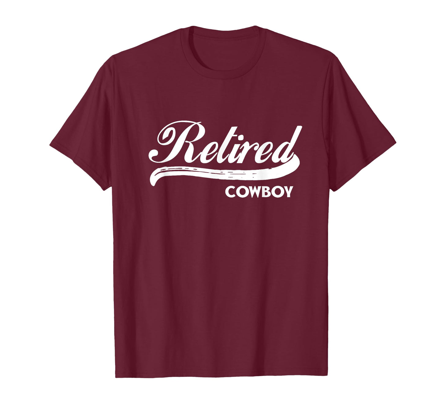 Retired Cowboy Funny Retirement Party Gift Southern T-Shirt