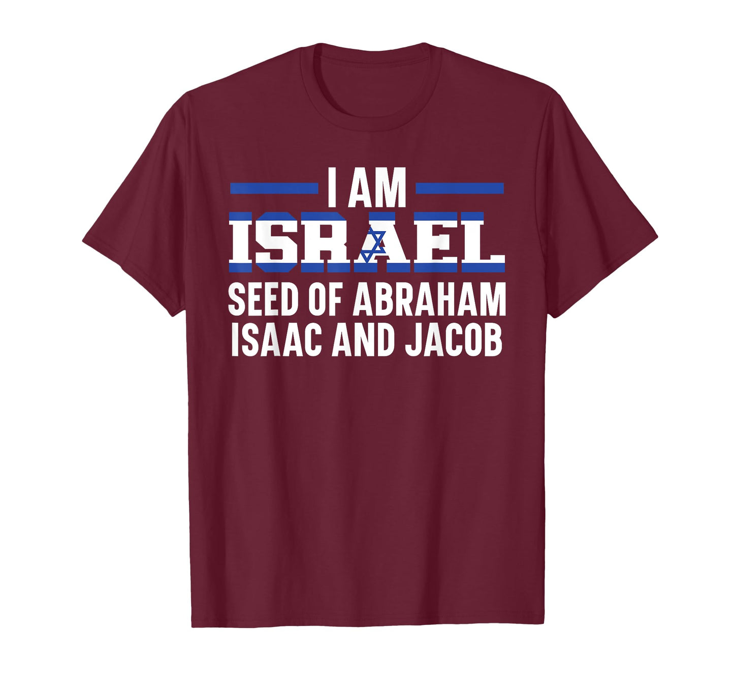 I Am Israel Jerusalem Jewish Country Israelite T-Shirt