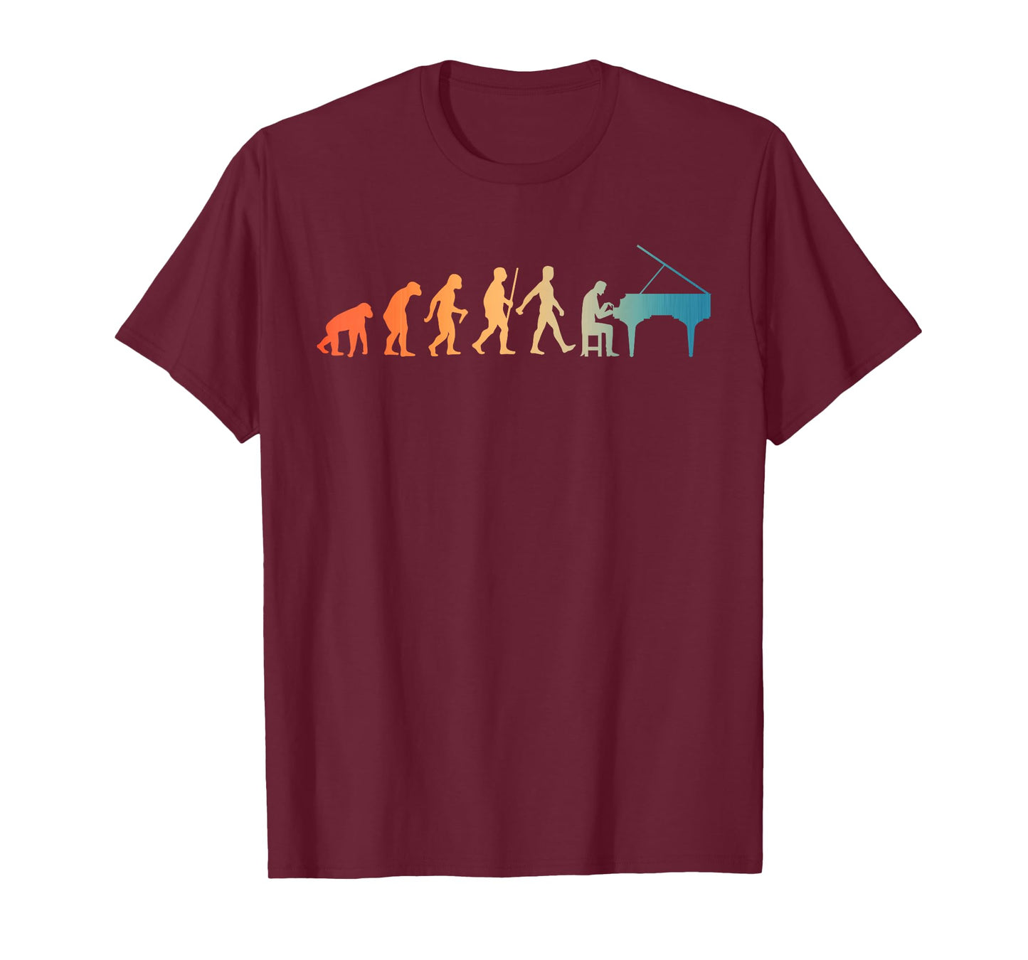 Funny Piano Player Design for Men Women Pianist Piano Lover T-Shirt